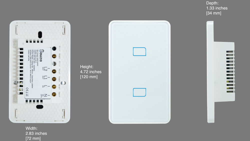 Measures Light Switch