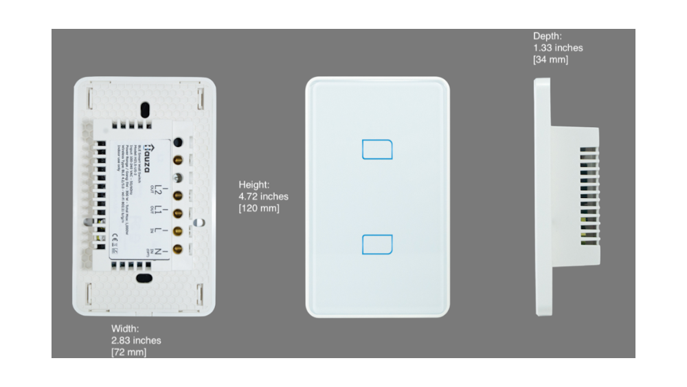 Measures Light Switch