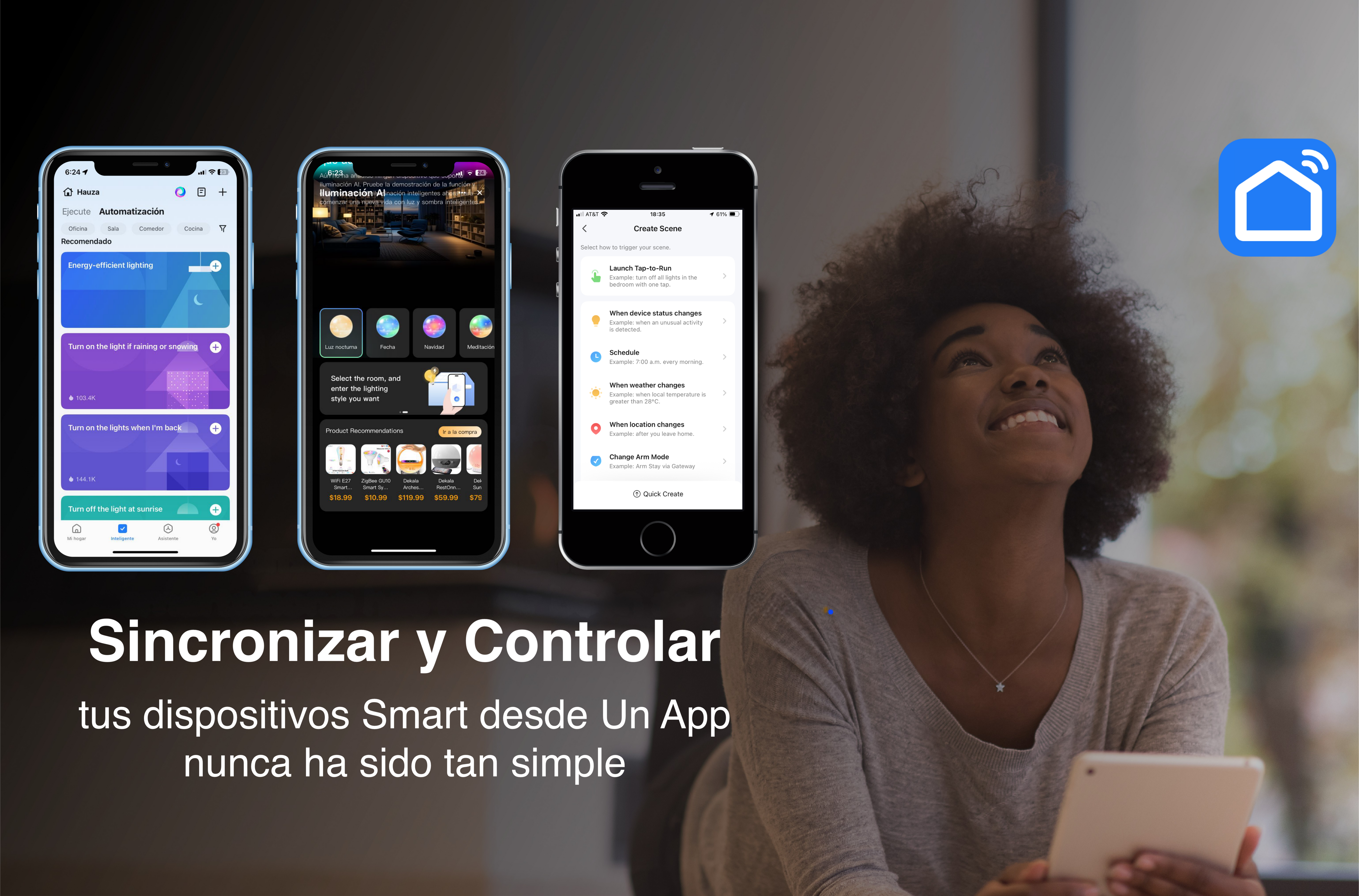 Smart Life Features Spanish